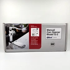 Edlund G-2 Manual Can Opener 16" Standard Length Bar & Plated Base NEW OPEN BOX