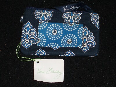 VERA BRADLEY Zip ID Case CALYPSO 10125-028 ID Window KEY RING Pocket NWT