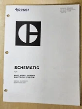 Caterpillar Schematic for 980C Wheel Loader Electrical System, S/N...