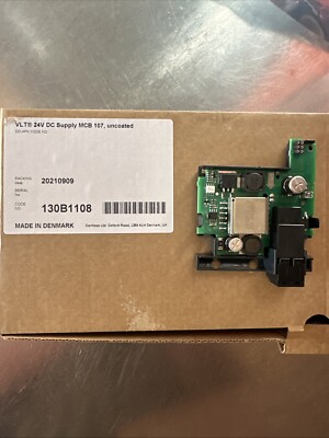 Danfoss 130B1108 FC300 MCB107 24V Option VLT New In Box