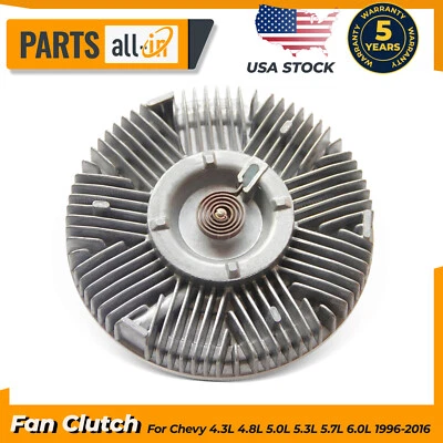 2786 Cooling Fan Clutch Fits Chevy 4.3L 4.8L 5.0L 5.3L 5.7L 6.0L 1996-2016 - Image 1 of 4