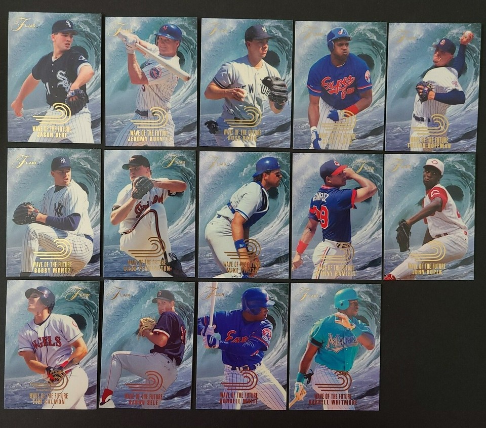 1993 Flair Wave of the Future Baseball Card Singles - You Pick