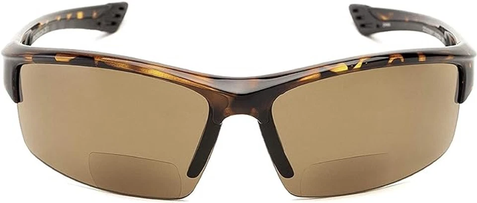 Gafas de seguridad bifocales Calabria Sport Wrap 202BF tortuga-ámbar-marrón PIK POWER Foto 2 de 4