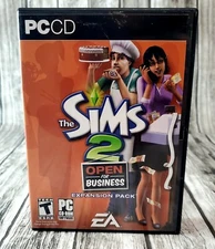 The Sims 2 Open For Business PC Game Expansion Pack 2006 Complete