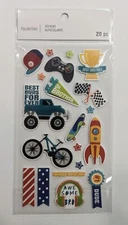 Brother Little Boy Themed Scrapbooking Stickers by Recollections 