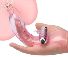 Finger Vibrator G-spot Clit Massager Stimulator Sex Toys for Women Rechargeable