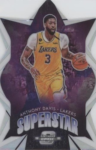 2019-20 Panini Flawless Championship Tags Anthony Davis Lakers 1/2 