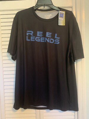 Reel Legends Mens Reel-Tec Swordfish Short Sleeve T-Shirt | eBay