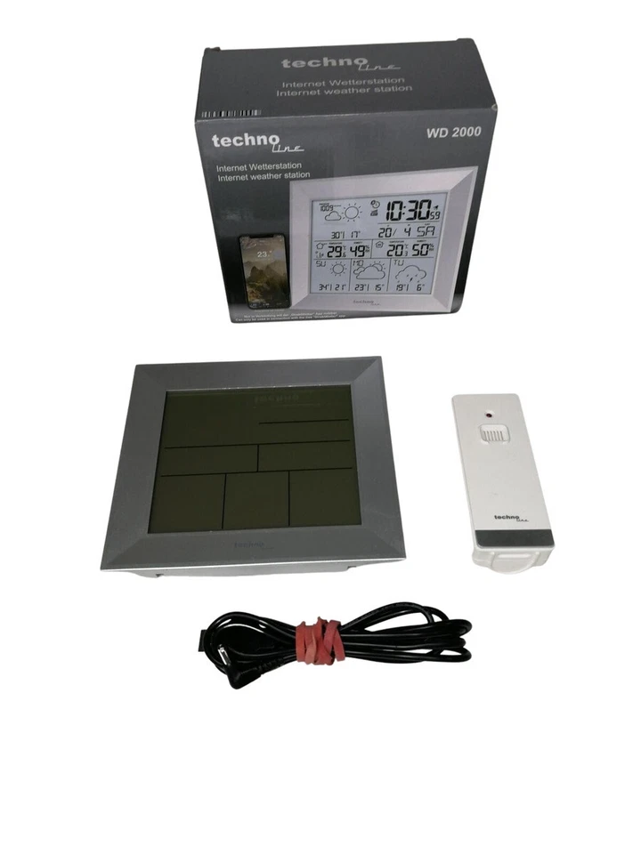 Technoline WD 2000 Wetterstation - Silber