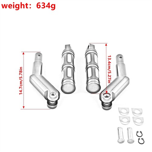 Foot Rest Pedal Pad+Bracket For Harley V-Rod Muscle 2002-2017 2013 Night Rod A - Picture 10 of 21