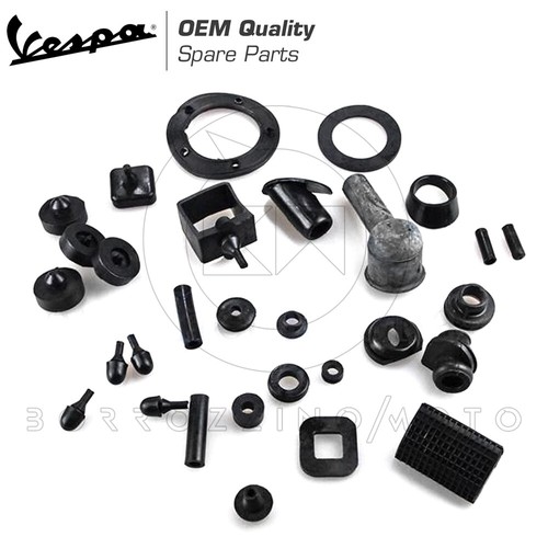 Kit Gommini Per Piaggio E Vespa - 24 Pezzi, Compatibile Con 50 Special E 125 Primavera - Foto 2
