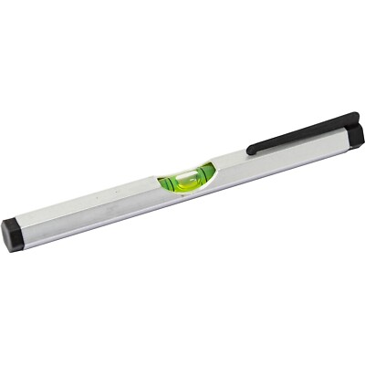 2 X 6'' TASCHENWASSERWAAGE ALUMINIUM BAUER MAURER GERÜST DIY WERKZEUG NEU