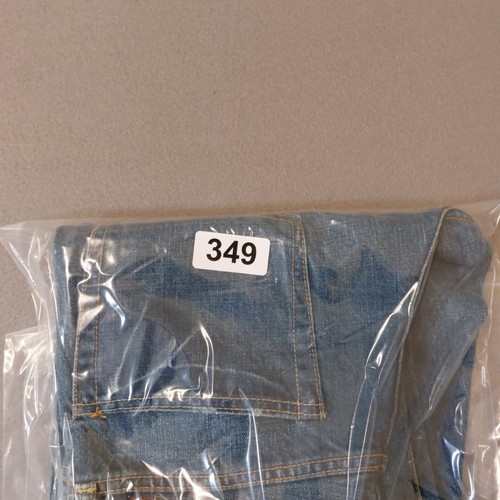 Jeans azules con ribete Redline para hombre 30 x 30 ropa de trabajo de mezclilla japonesa botón mosca - Imagen 21 de 21