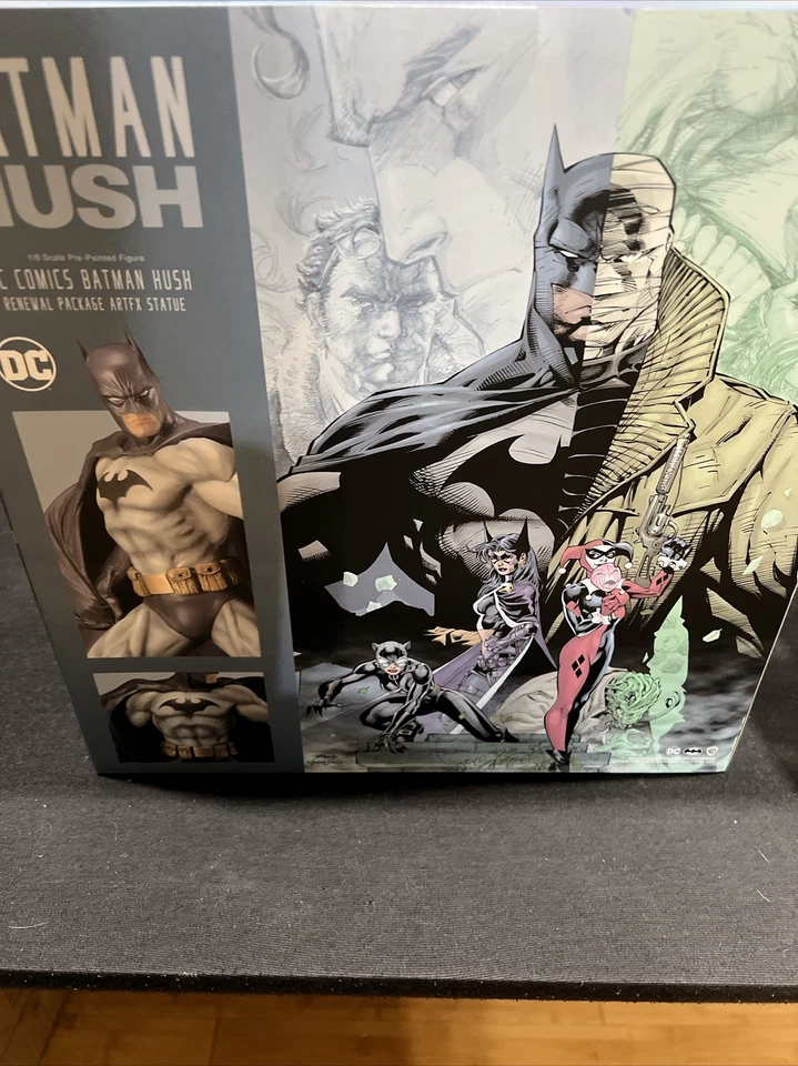 Kotobukiya ARTFX DC UNIVERSE Batman HUSH Renewal Package Figure SV285 DC Comic - Image 2 of 2