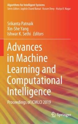 Advances in Machine Learning and Computational Intelligence ...