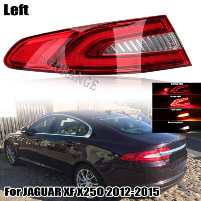 Left Tail Light For 2012 13 2014 2015 Jaguar XF X250 Rear Brake Lamp Driver Side
