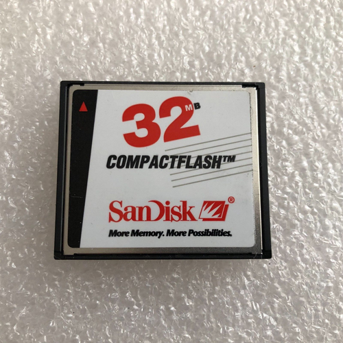 SANDISK 32MB CF MEMORY CARD COMPACT FLASH CARD eBay