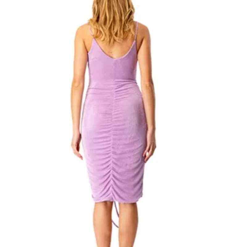 purple bardot midi dress x REVOLVE Wintour Midi Slip Dress