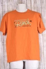 Whataburger Orange Short Sleeve Shirt Size Medium 