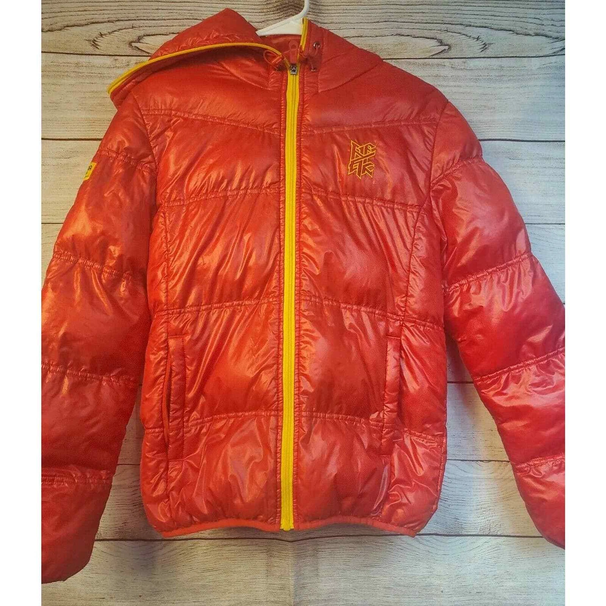 FIBA Asia PEAK SPORT 2XL(Runs SMALL) JACKET Red Basketball Puffer Streetwear