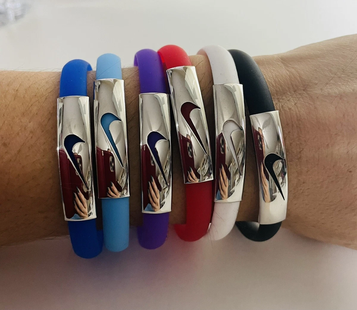 Nike rubber wristband sale