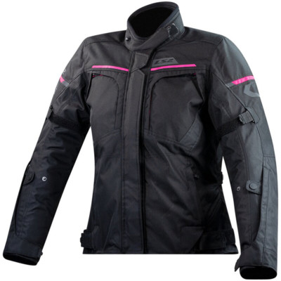 Open Box LS2 Women's Endurance Motorcycle Jacket Black/Pink Size Large