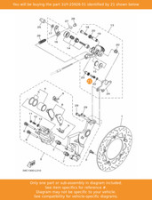 YAMAHA Bolt, 1UY-25926-51 OEM XP500 YFZ450 XP530 YFM250 YFM350 YFM450 YFM550