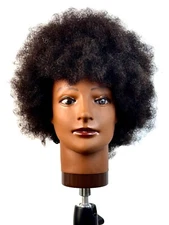 Marianna  Ethnic Manikin Mannequin Head 100& Real Human Hair #14114