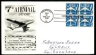 USA 1958 Airmail FDC to Switzerland