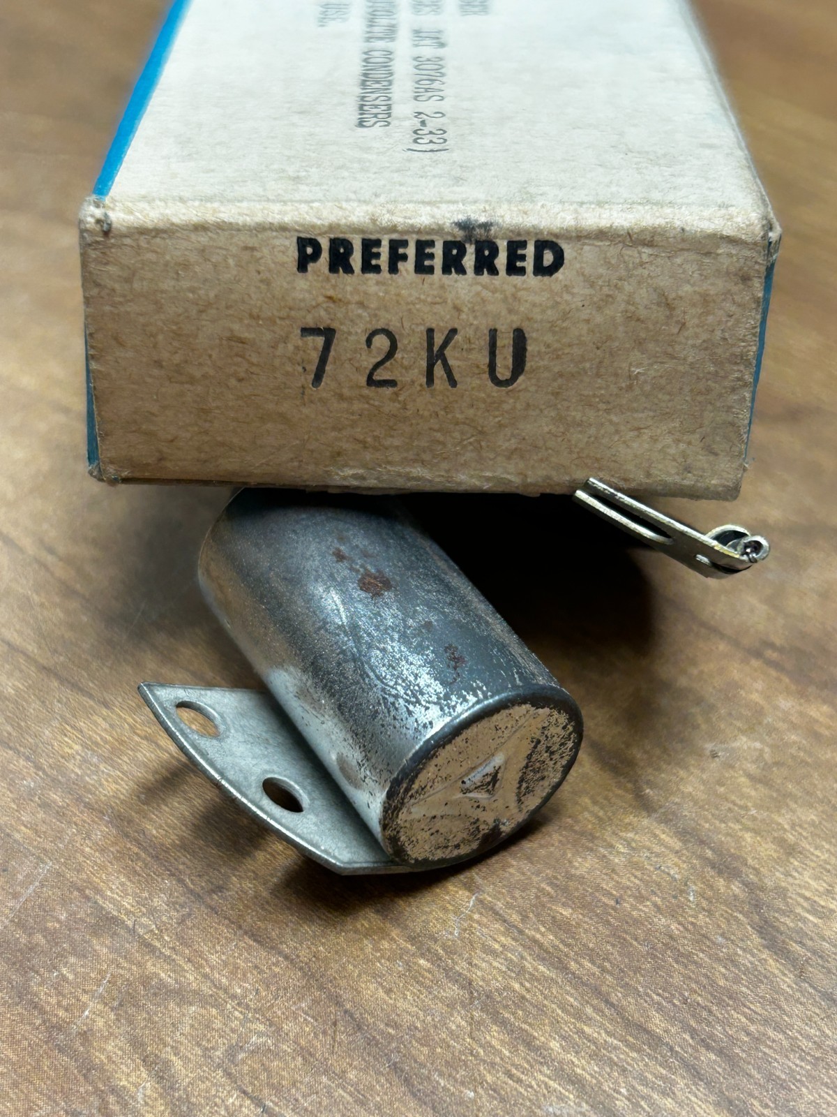 NOS Preferred Parts Condenser 72KU Chris Craft A, B, K, M w Autolite Distributor