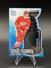 2002-03 Pacific Prism Platinum SERGEI FEDOROV #3 Cup Contenders DieCut Red Wing