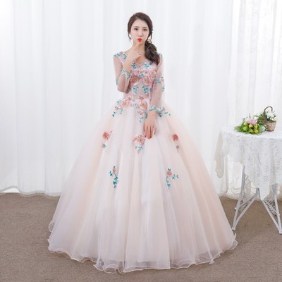 Edel Abendkleider Cocktailkleid Ballkleider Party Aufführun Tutu Kleider QYHS092