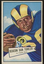 1952 Bowman Large Football Cards 21