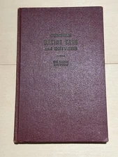 German Racing Cars And Drivers HARD BACK DE LUXE ED. Gunther Molter 1950 Clymer