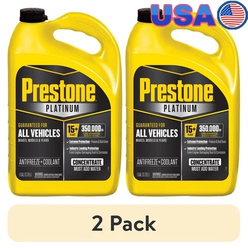 Universal Antifreeze Coolant 1 Gal Concentrate 15 Year Protection All Vehicles