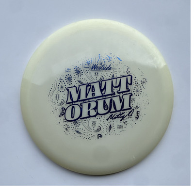 Westside Discs Stag Matt Orum Signature Disc Golf Disc White Model Matt Orum