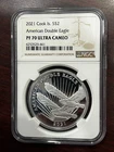 2021 Cook Is. American Double Eagle S$2 NGC PF70 Ultra Cameo 1/2oz .999 Silver