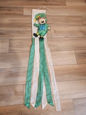 St Patrick’s Day Windsock Flag 3D Leprechaun Garden Lawn Decor Vintage Klein