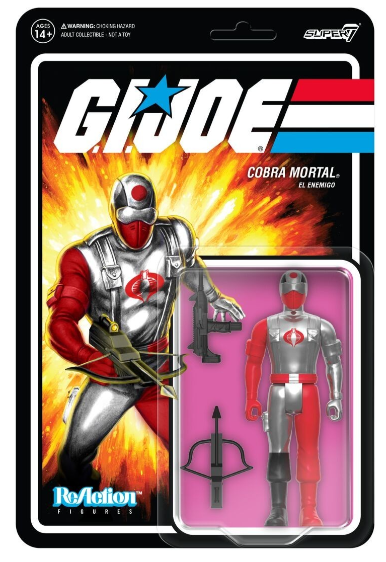 G.I. Joe - Cobra Mortal (El Enemigo) - Super7 ReAction Action Figure
