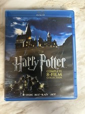 Harry Potter: Complete 8-Film Collection Blu-ray, 2011 , 8-Disc Set 
