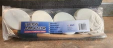RMS 17.5" Long Lotion Applicator with 4 Pads - Long Handle for Easy Reach New