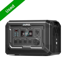 OUPES 2048Wh Mega 2 Portable Power Station 2500W Solar Generator RV Battery