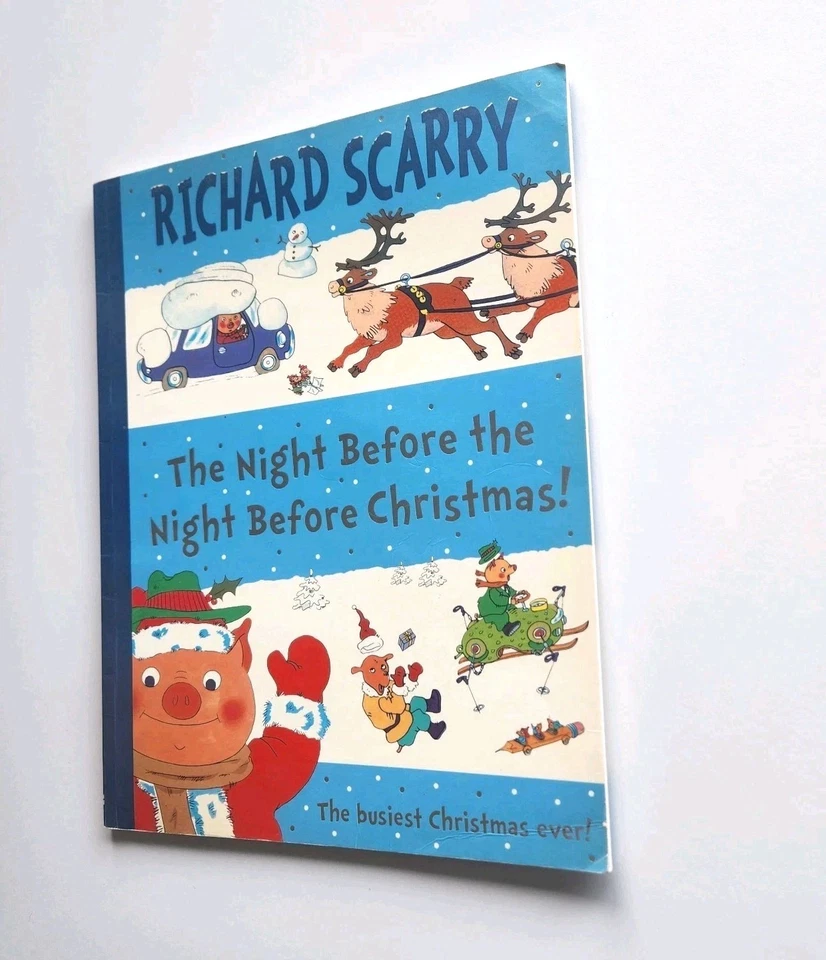 Richard Scarry: The Night Before The Night Before Christmas! (Paperback Book) - Image 3 of 3
