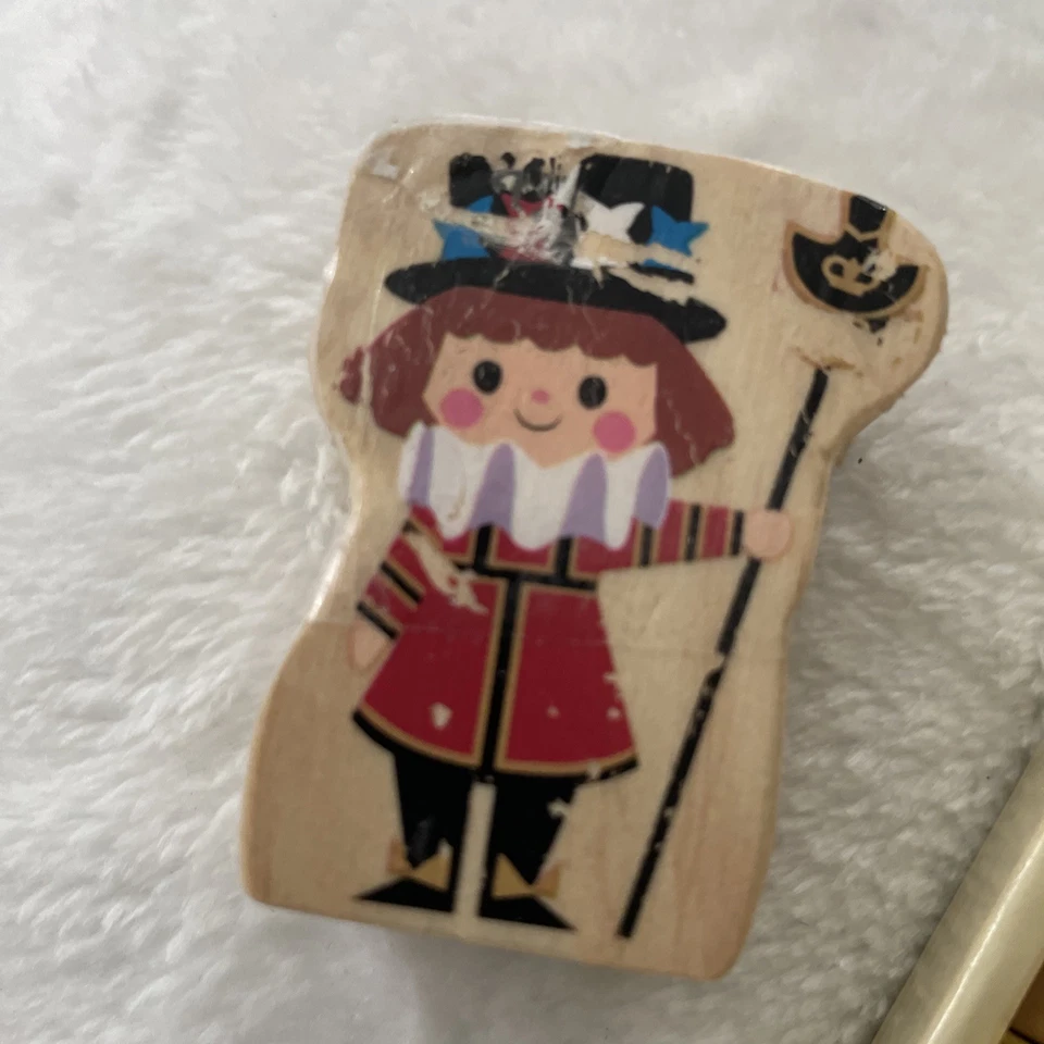 Disney Small World Wooden Stacking Block Set 32 Pc Multi-colors Ages 2 + Etched - Image 3 of 4