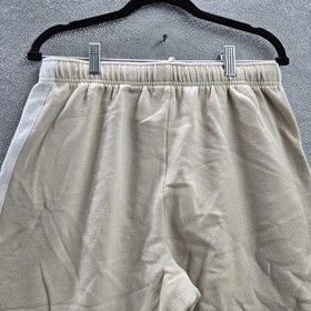 PINK Victoria's Secret Women Pants M Beige Jogger Sweatpants Fleece Laurel
