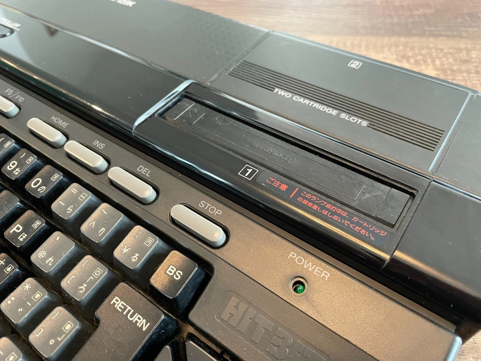 Home Computer Sony HB-F1 HIT BIT MSX2 MSX raro solo Giappone vintage - non testato - Immagine 4 di 4