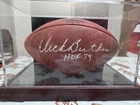 Dick Butkus And Mike Singletary Autographed NFL Football Tristar Authentic