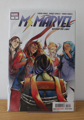 Ms. Marvel Beyond the Limit #3 NM 1st Identity Reveal Qarin Marvel 2022