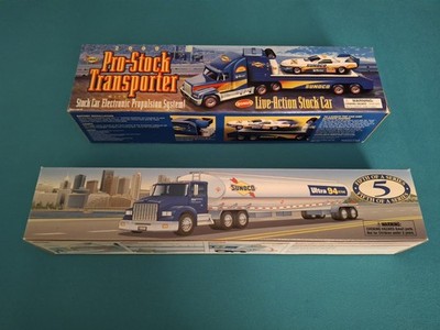 Sunoco Collectors Trucks 1998/2000 Tanker And Dragster New. Never Opened.