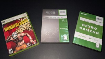 Fallout New Vegas Fallout 3 Borderlands Xbox 360 Game Lot 3 Tested Working